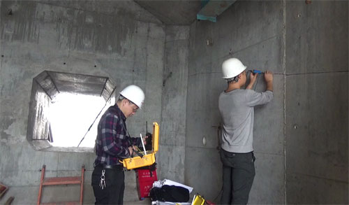 TGM-B402(W)型無線管道無損檢測儀應(yīng)用于中鐵廣州工程局***高鐵項目
